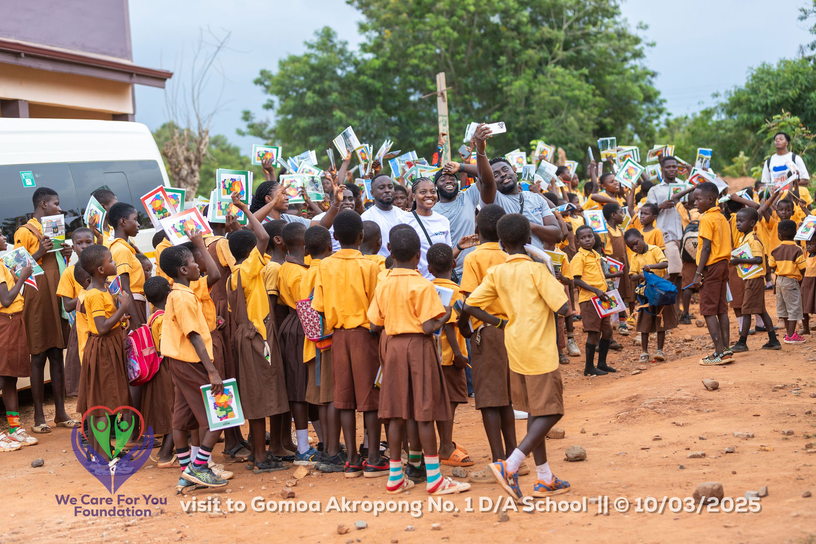 Gomoa Akropong visit photo